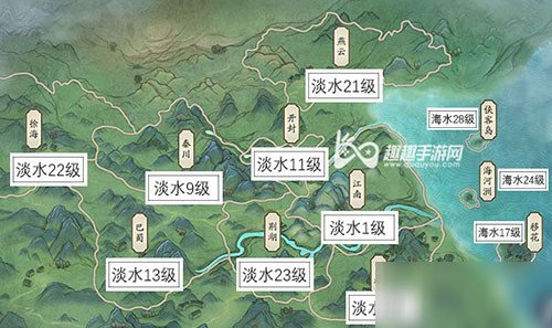 天涯明月刀手游钓鱼地点有哪些？钓鱼初体验攻略