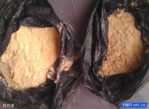 用酒糟钓鱼的窝料制作与打窝方法