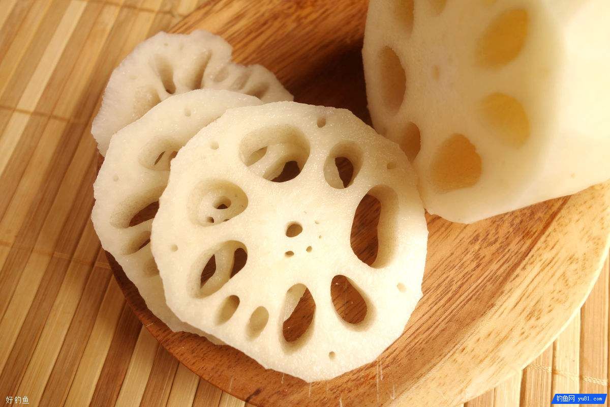 蔬菜类钓饵，莲藕南瓜和芋头都可以钓鱼