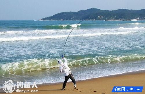 夏秋季滩钓梭鱼的技巧要点